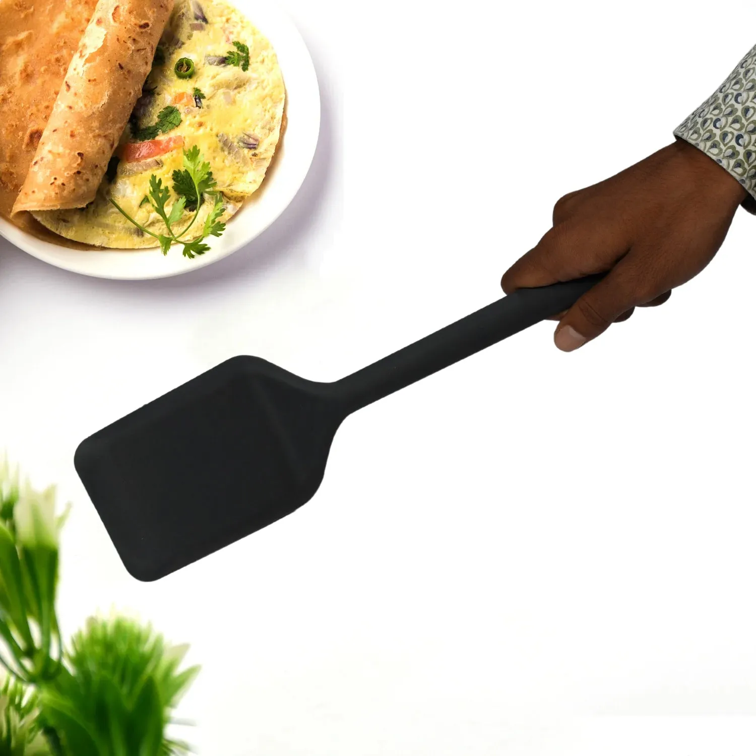 5395 Cutlery Kitchen Set Dessert Serving Spatulas-Premium Nylon Turner and Flipper.