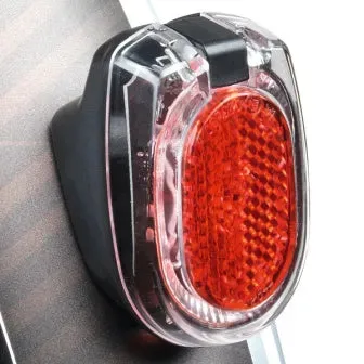 BUSCH & MULLER Dynamo REAR LED Light - SECULA for Mudguards, Stand Light, incl 210cm cable